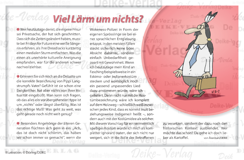 Viel Lärm um nichts?