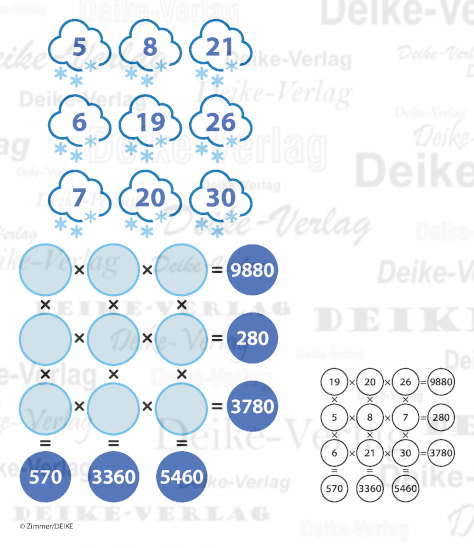 Multiplikationsrätsel 2601