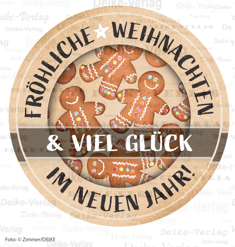 Fröhliche Weihnachten und viel Glück im neuen Jahr