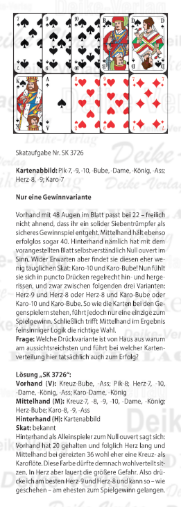 Skataufgabe KW 3726