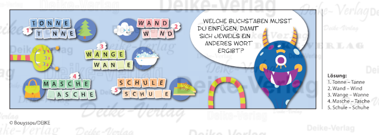 Wörter (Die Monsterbande)