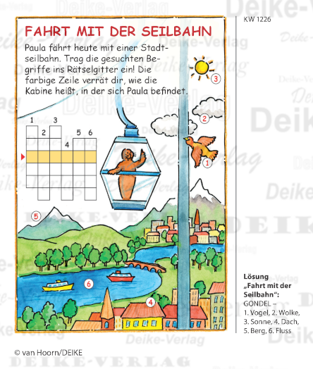 Gondel - Paula das Walross KW 1226