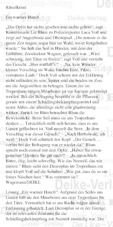 Ein warmer Hauch (Liz Blum)