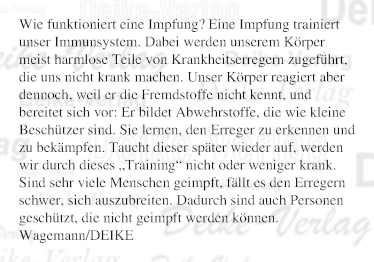 Wie funktioniert eine Impfung?
