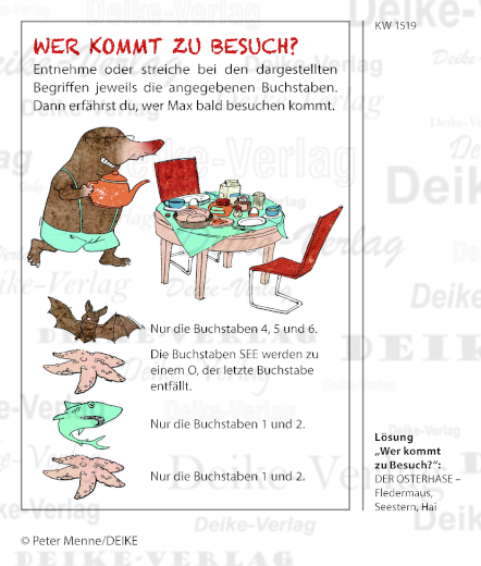 Der Osterhase - Max der Maulwurf