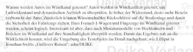 Warum werden Autos im Windkanal getestet?