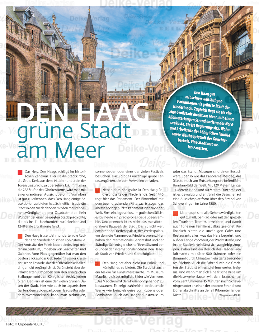 Den Haag - grüne Stadt am Meer Den Haag - grüne Stadt am Meer