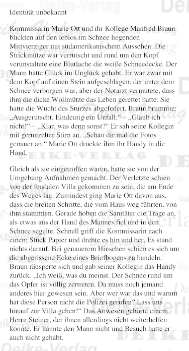 Identität unbekannt