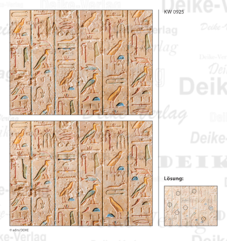 Hieroglyphen - Fehlerbilder KW 0925