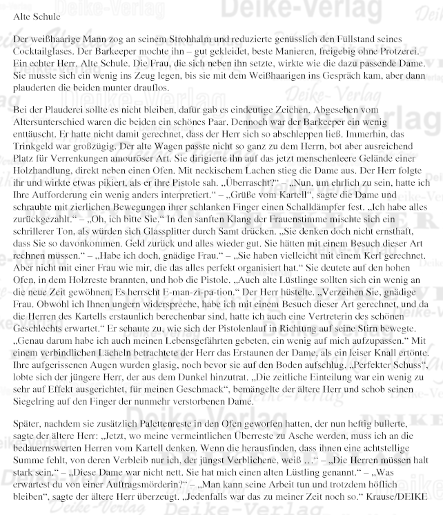 Alte Schule - Minikrimis 201701