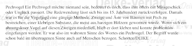 Pechvogel