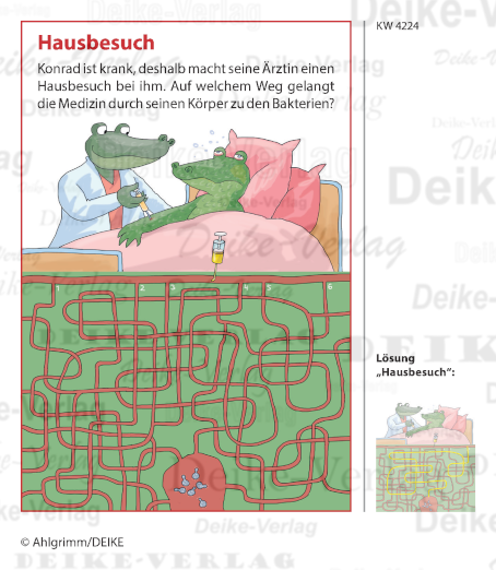 Krank - Konrad das Krokodil KW 42