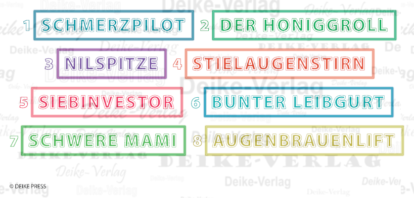 Pilzsorten - Anagramme