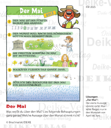 Mai - Oscar der schlaue Dackel KW 2025