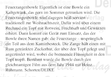 Feuerzangenbowle