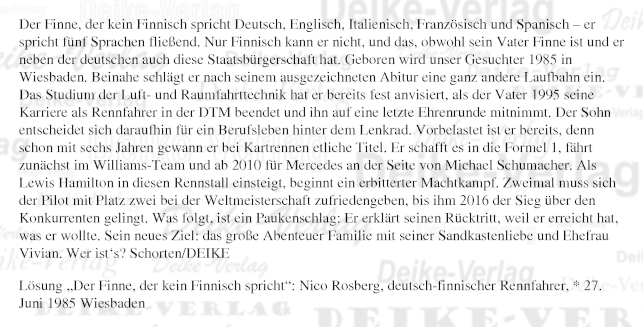 Nico Rosberg (Personenrätsel) KW 1218