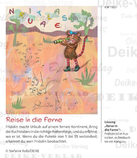 Australien - der fabelhafte Fridolin KW 1923