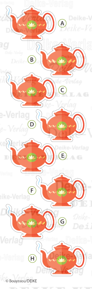 Teekanne - Paare finden