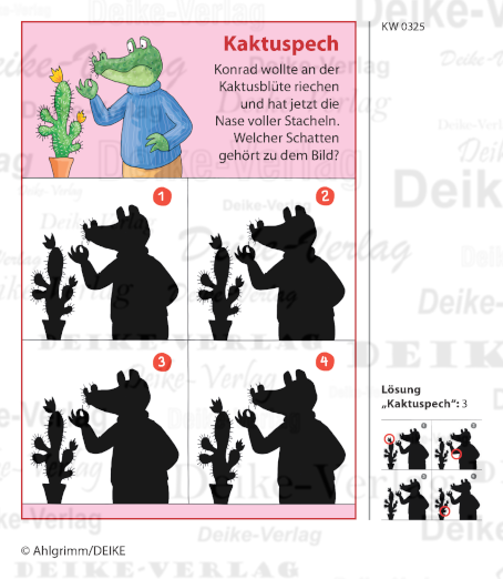 Kaktuspech - Konrad das Krokodil KW 0325