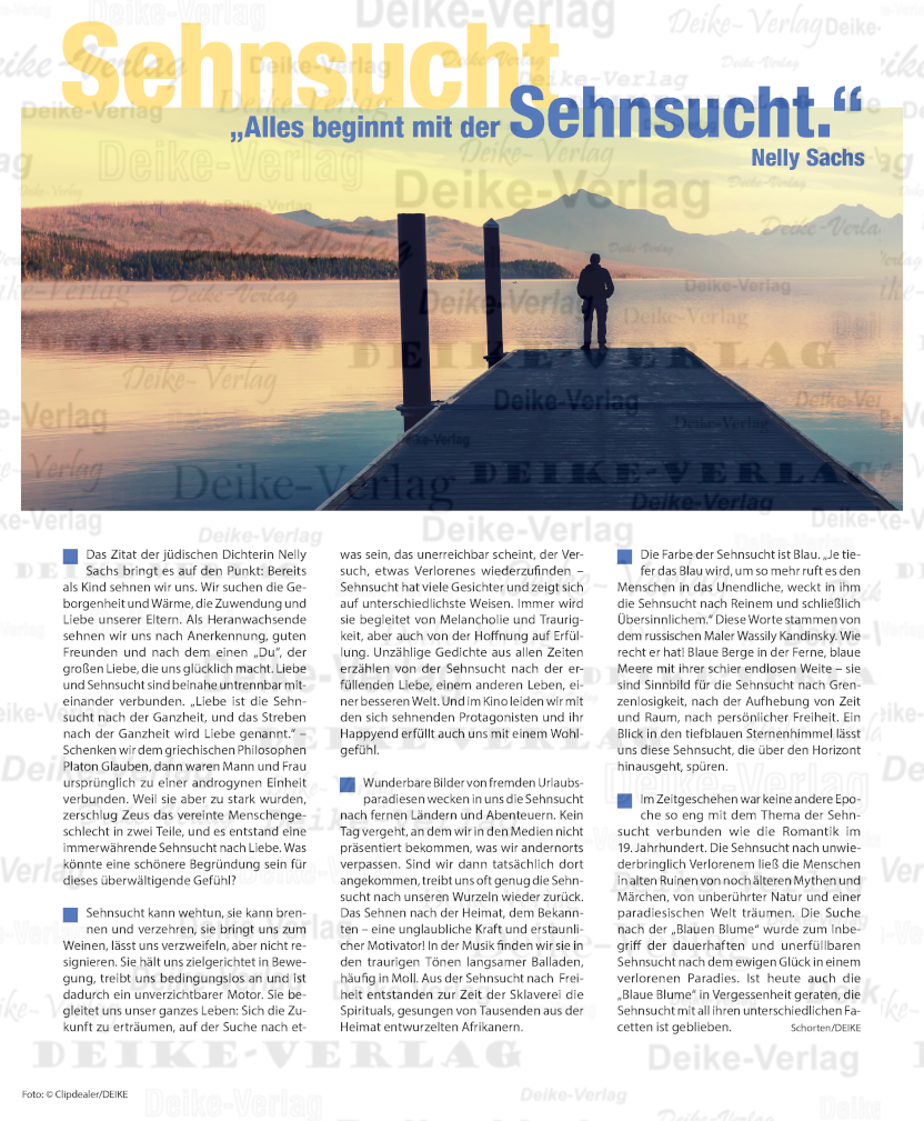 Sehnsucht