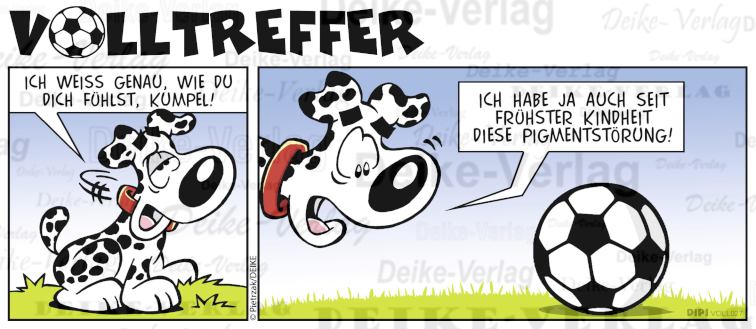 Pigmentstörung - Volltreffer