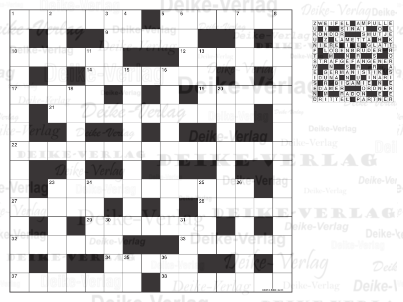 Um die Ecke gedacht 2407