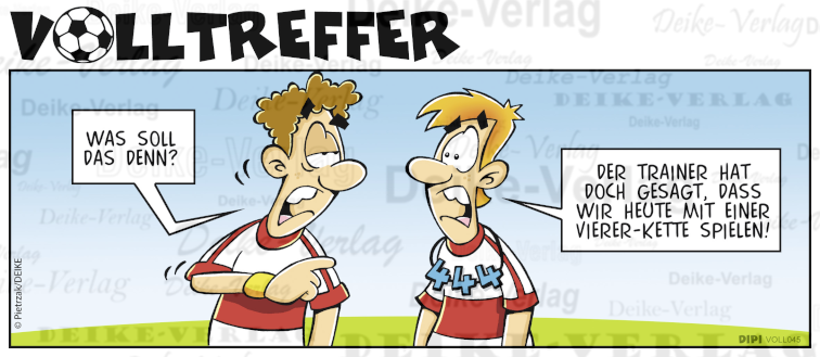 Viererkette - Volltreffer