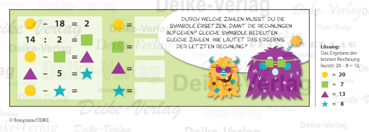 Rechnen - Monsterbande