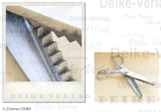 Zickzackschere - Drudel