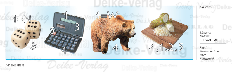 Nachtschwärmer - Rebus KW 2726