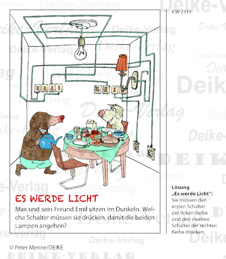 Licht - Max der Maulwurf