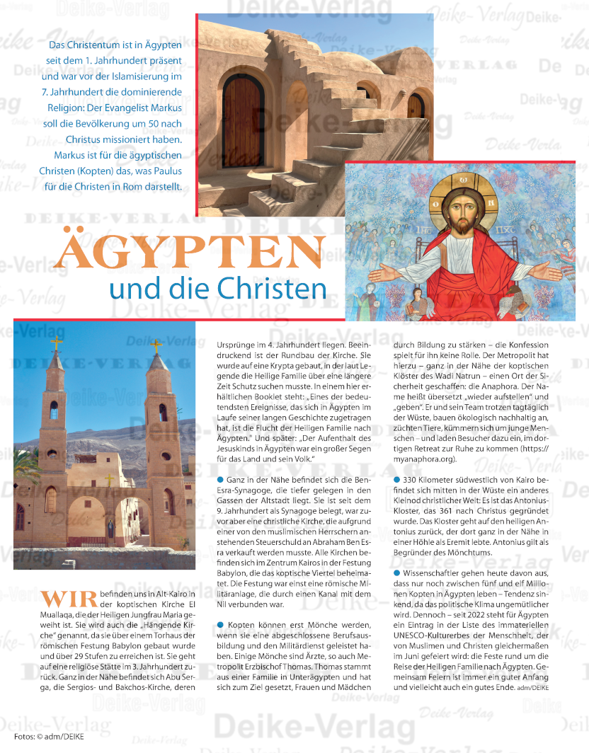 Ägypten und die Christen Ägypten und die Christen
