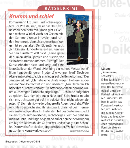 Krumm und schief (Liz Blum)