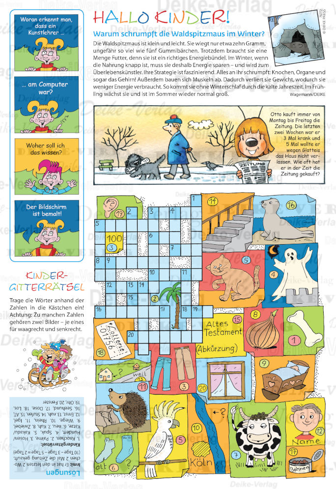 Hallo Kinder Januar 2025