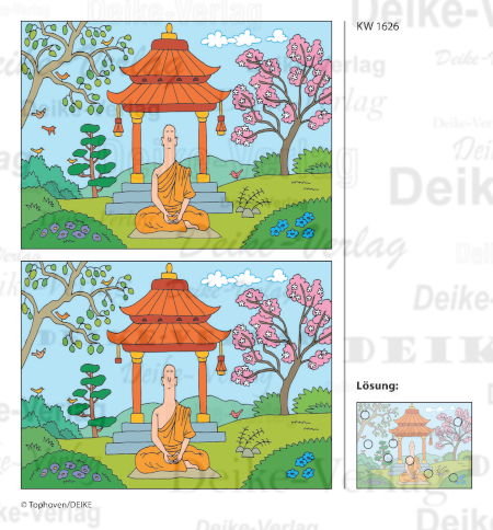 Buddhismus - Fehlerbilder KW 1626