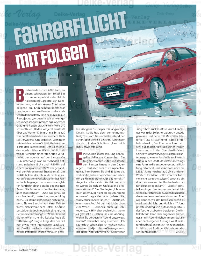 Fahrerflucht mit Folgen