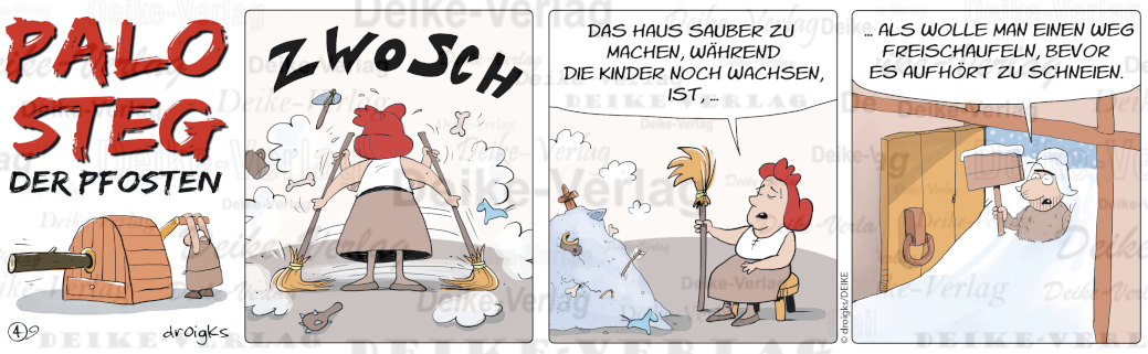 Den Weg freischaufeln - Palo Steg