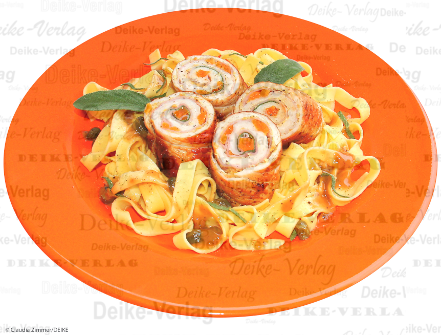 Französisches Rezept: Putenröllchen