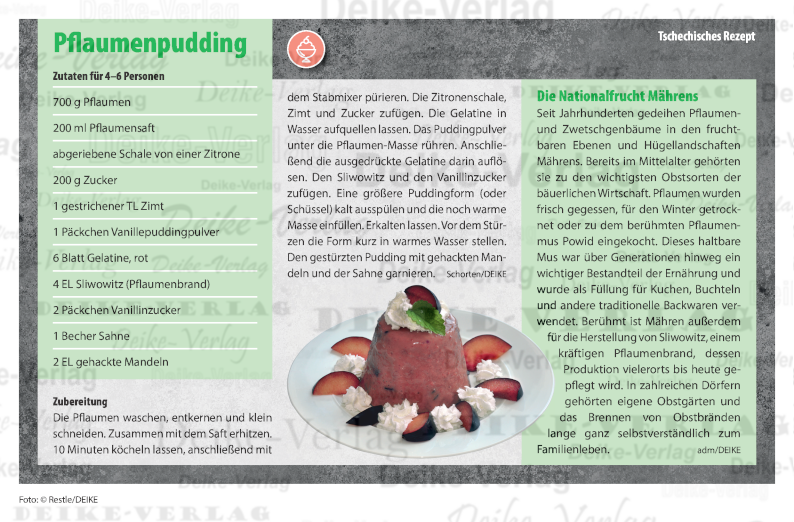 Pflaumenpudding 
