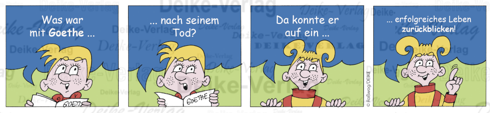 Goethe nach dem Tod - Die Pfiffigs