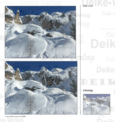 Winterschnee - Fehlerbilder KW 0127