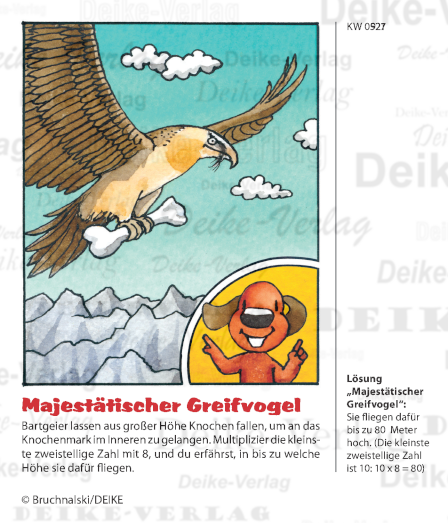 Bartgeier - Oscar der schlaue Dackel KW 0927