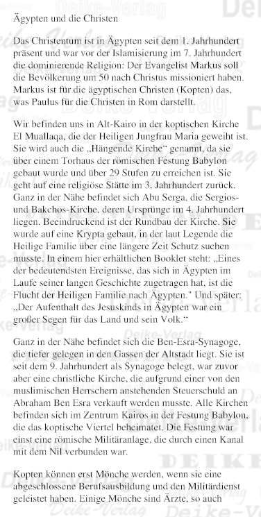 Ägypten und die Christen
