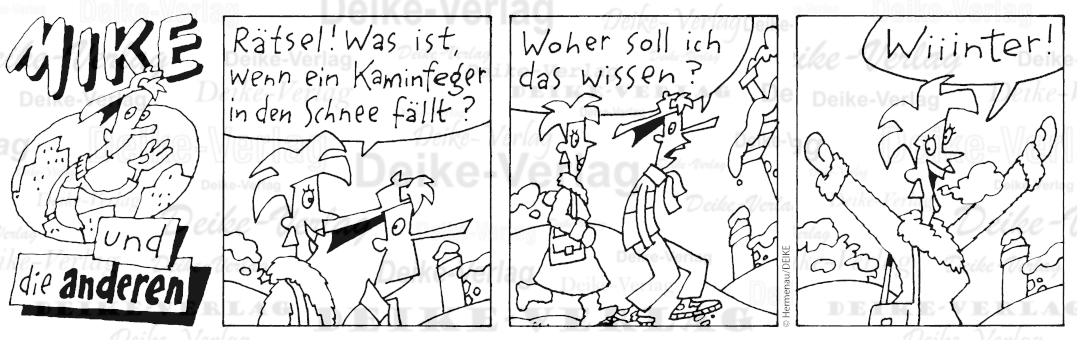 Kaminfeger im Schnee - Mike und die anderen KW 5014