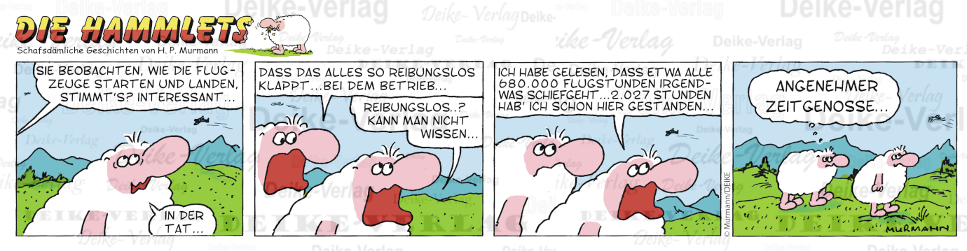 Flugstunden und Unfälle - Hammlets