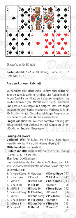 Skataufgabe KW 3626