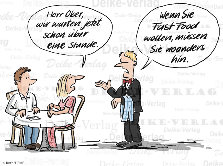 Fast Food und Slow Food