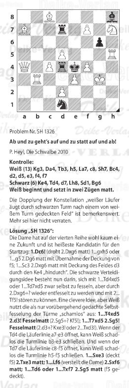 Schachaufgabe KW 1326
