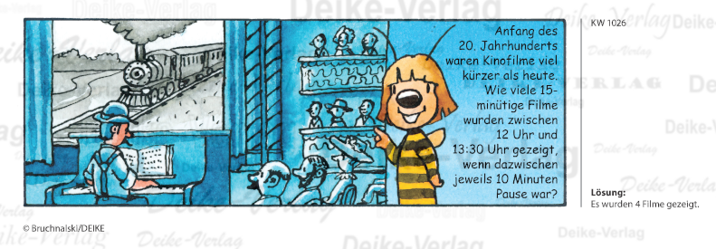 Filmgeschichte - Irmi die Rätselbiene KW 1026