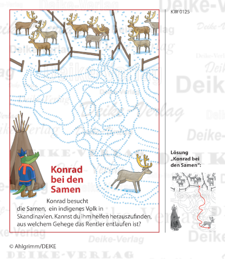 Fußspuren - Konrad das Krokodil KW 0125